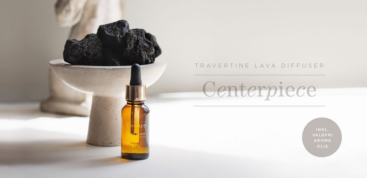 Centerpiece Travertin Diffuser | No17 Therapy