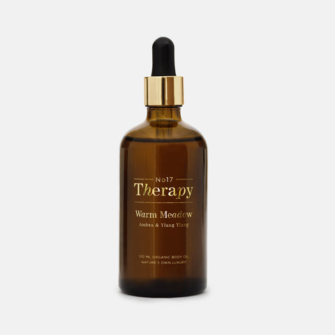 No17 Therapy Body Oil Warm Meadow Okologisk kropsolie Ambra Ylang Ylang.jpg