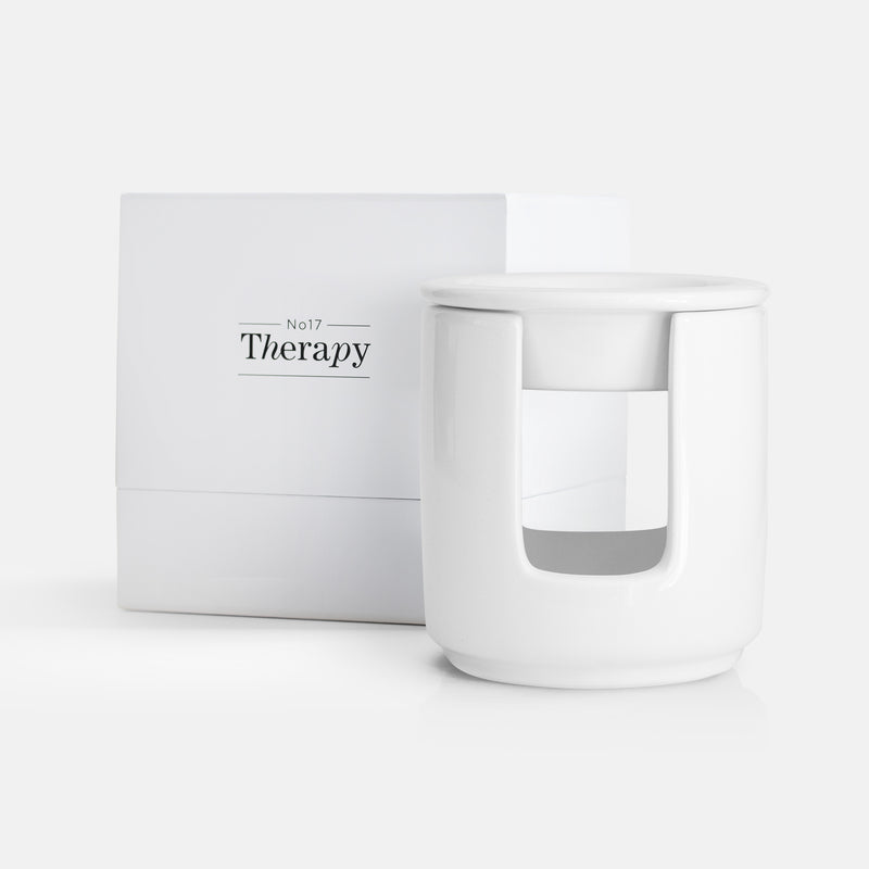 No17 Therapy Aroma Lampe Æterisk olie hvid